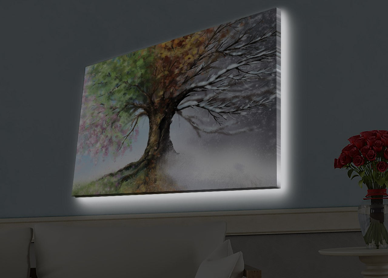 Slika dekorativna platno sa LED rasvjetom, 4570HDACT-052