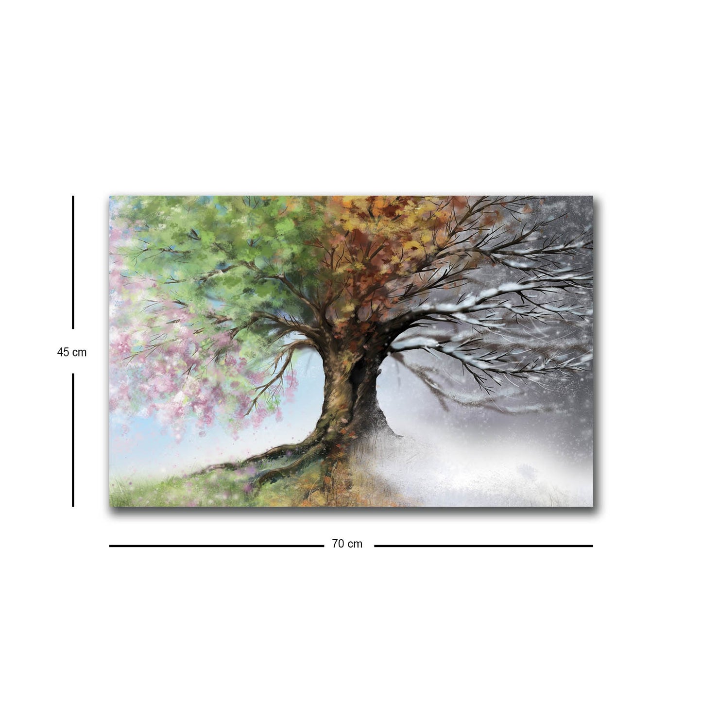 Slika dekorativna platno sa LED rasvjetom, 4570HDACT-052