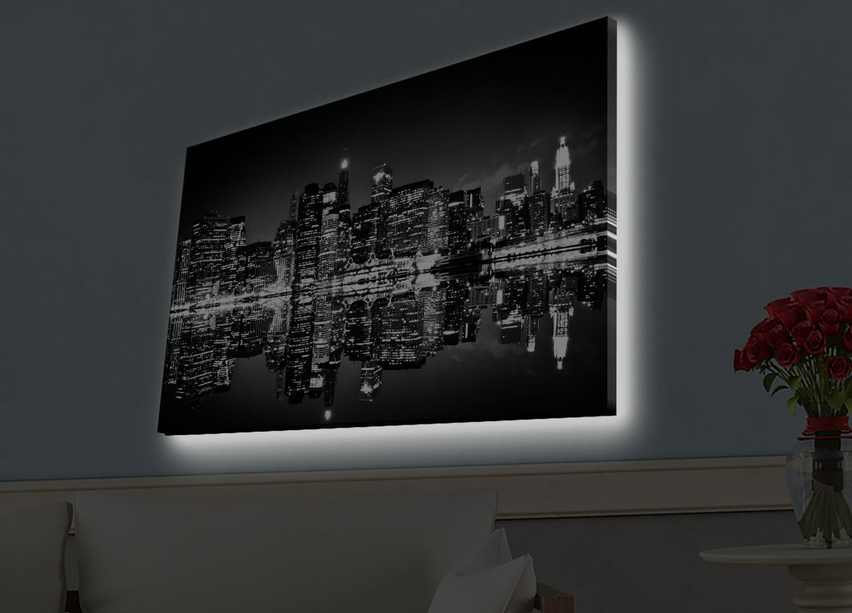 Slika dekorativna platno sa LED rasvjetom, 4570HDACT-081