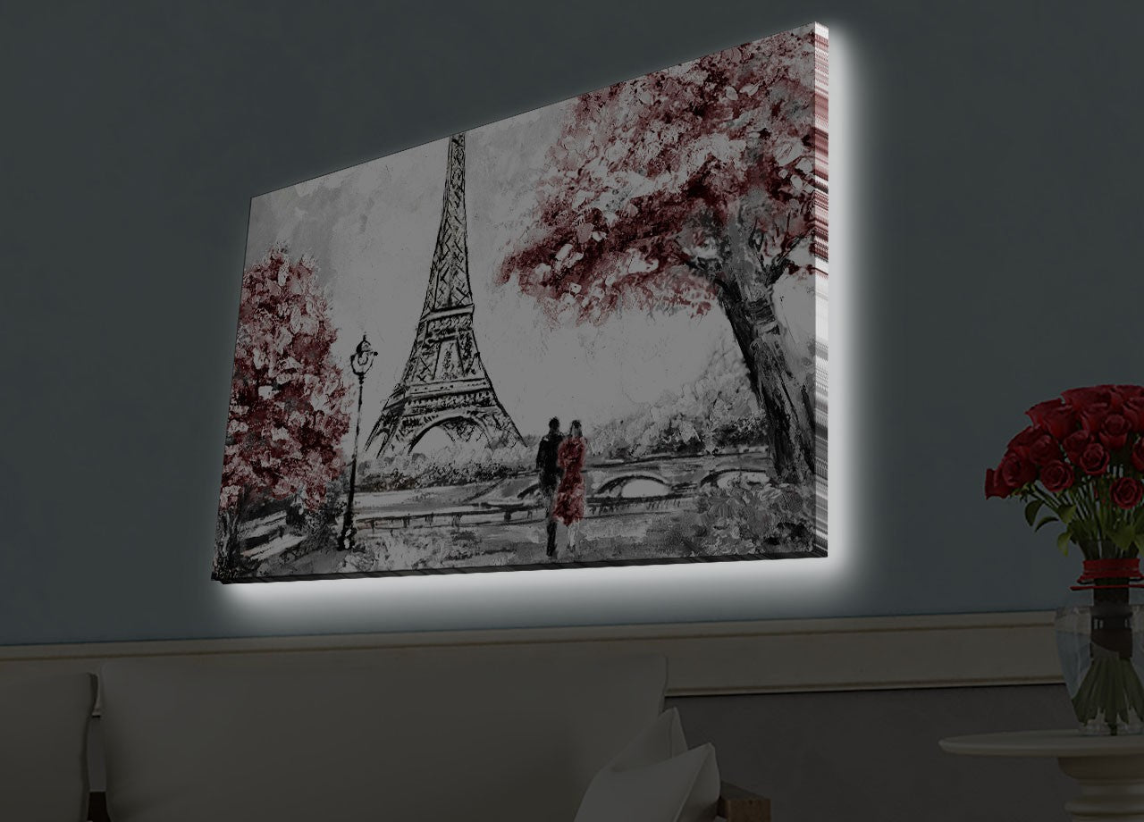 Slika dekorativna platno sa LED rasvjetom, 4570HDACT-087