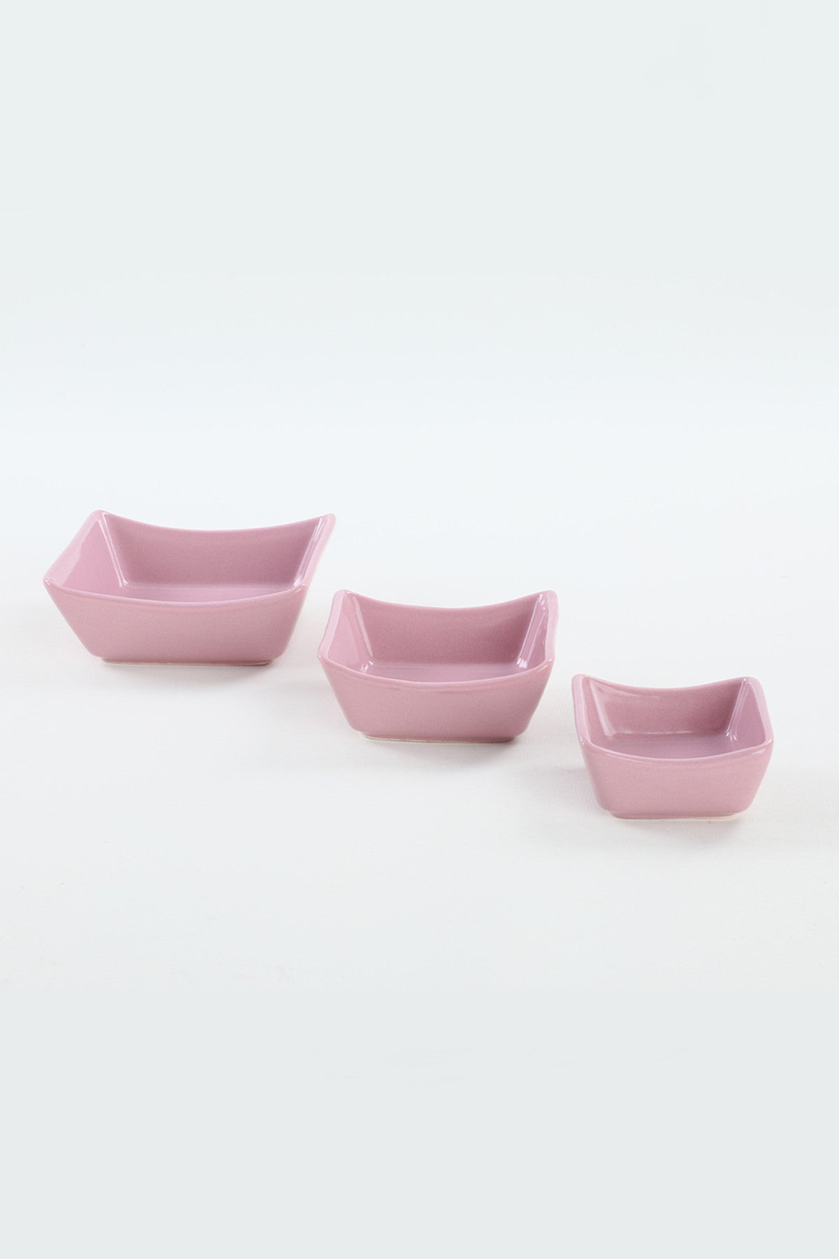 Set posudica za umake, Violet Sandal Snack - Sauce Bowl 8-10-12 Cm 6 Pieces