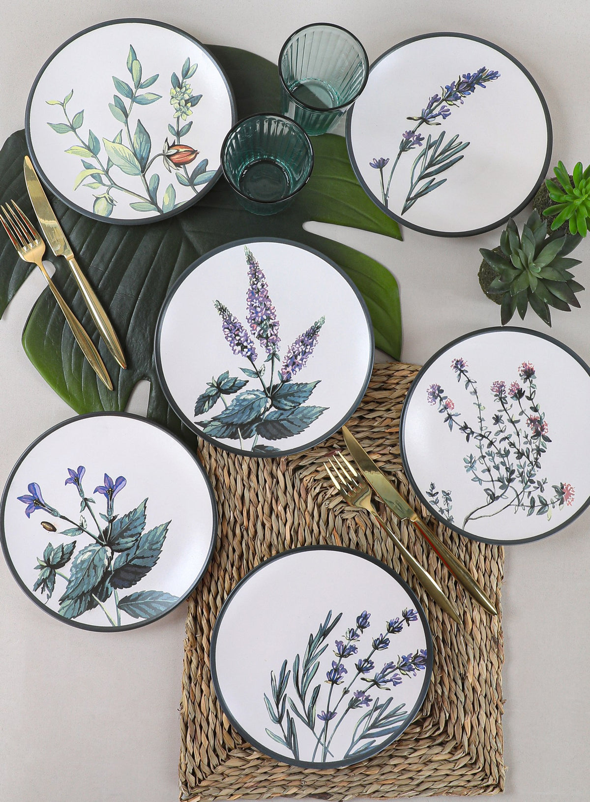Set desertnih tanjura (6 komada), ST040306F022AMD3600MASD400