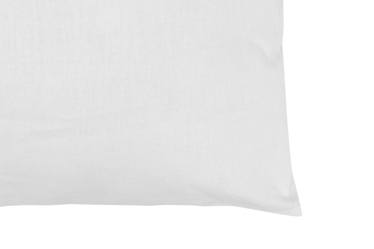 Jastuk ELEANOR 100% PAMUČNA VLAKNA Punjenje: 700 gr Dimenzije: 60 x 60 cm, Bijeli