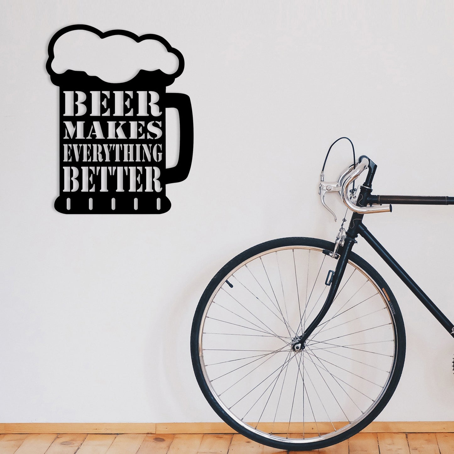 Metalna zidna dekoracija Beer Metal Decor