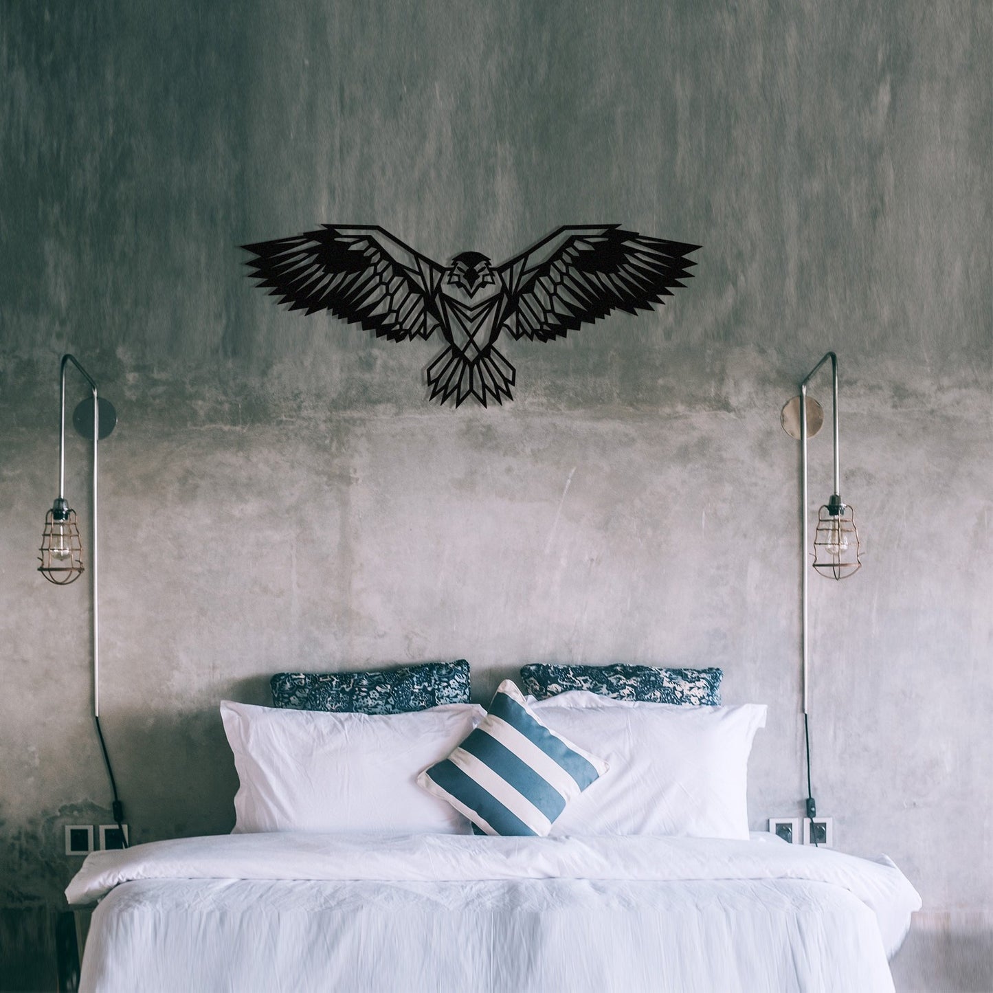 Metalna zidna dekoracija Eagle3 Metal Decor
