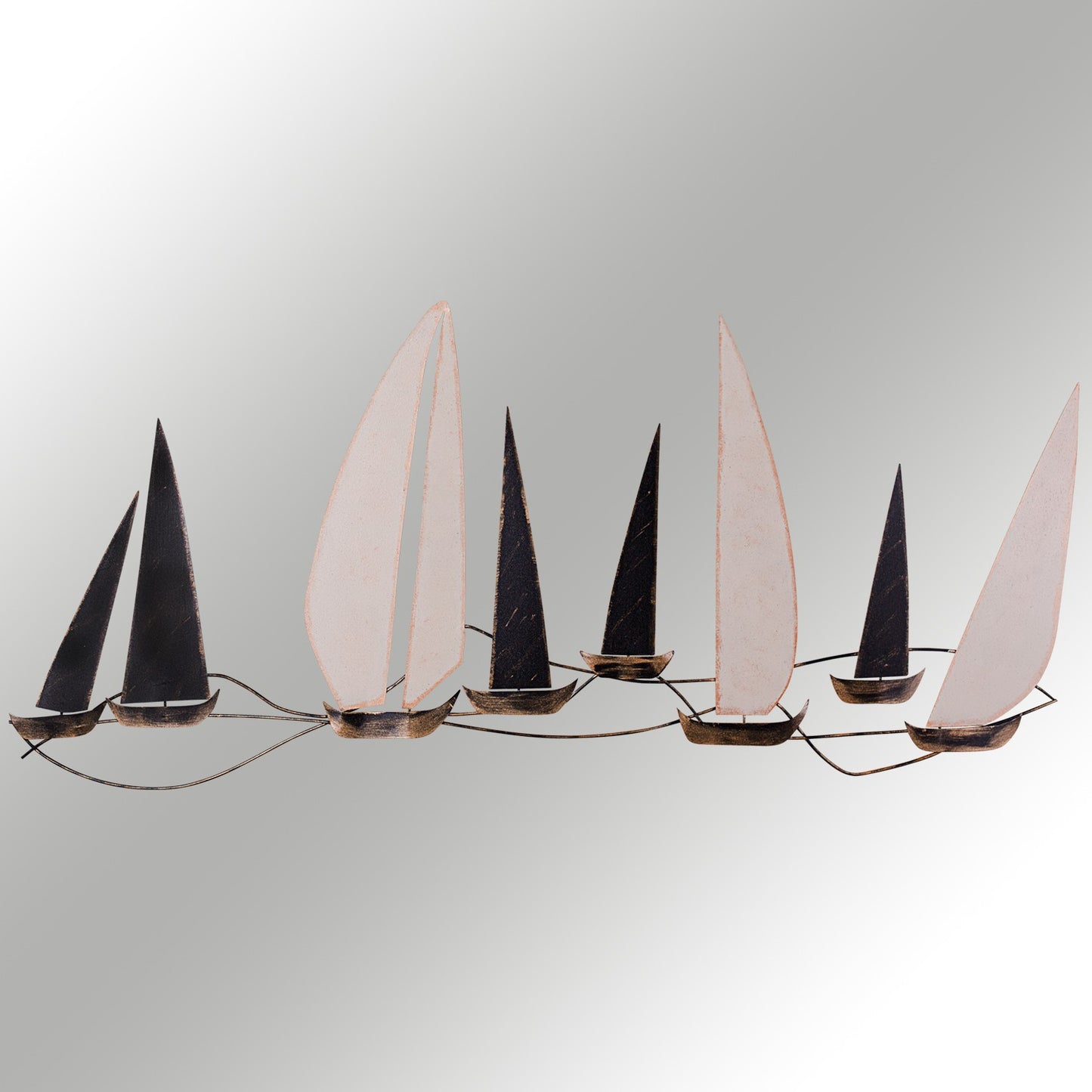Metalna zidna dekoracija Ocean