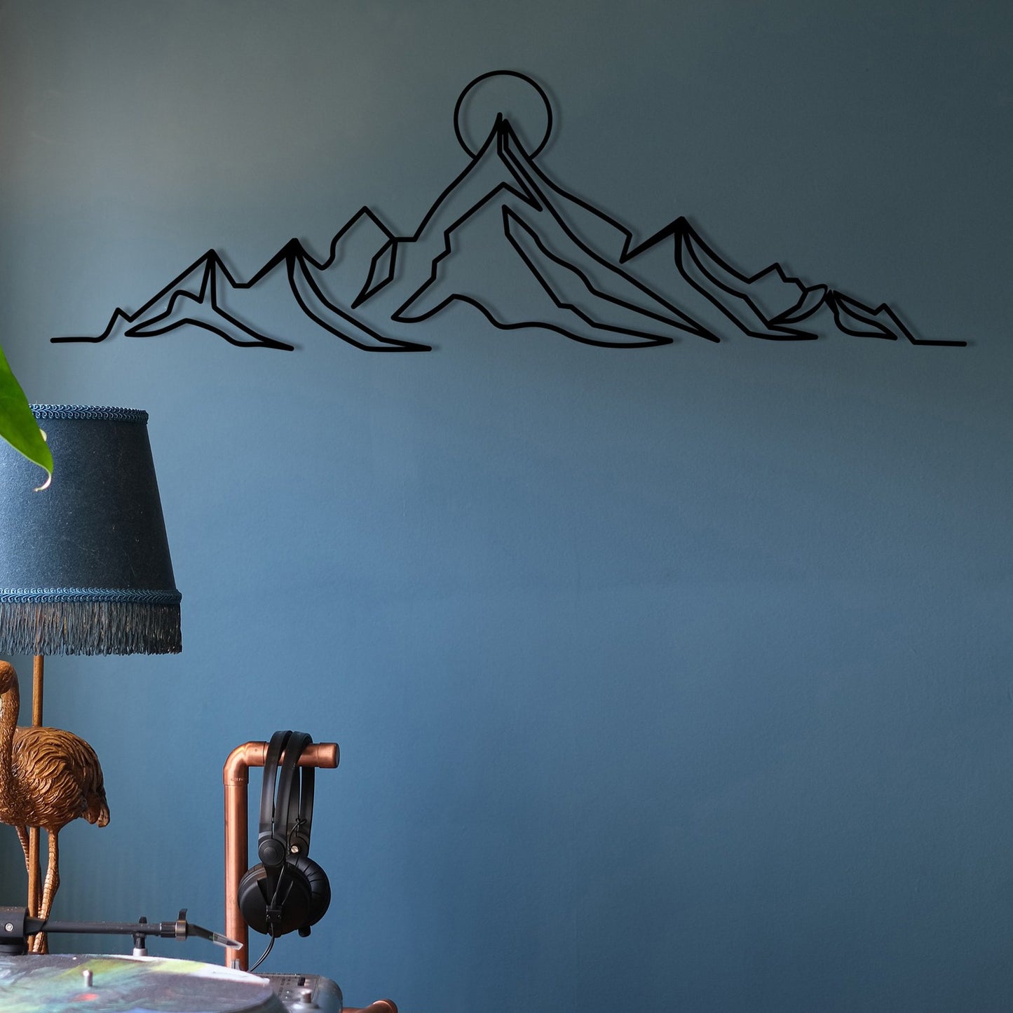 Metalna zidna dekoracija Everest