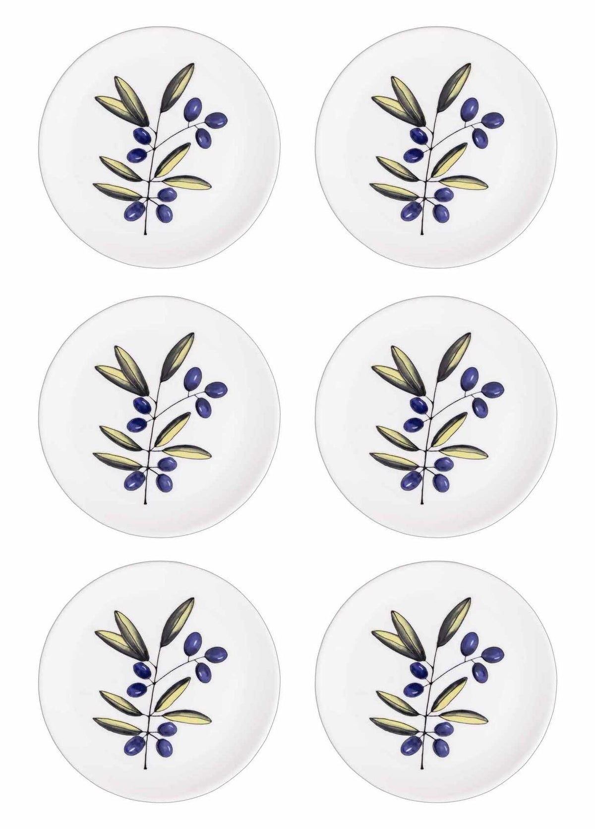 Set tanjura za posluživanje (6 komada)