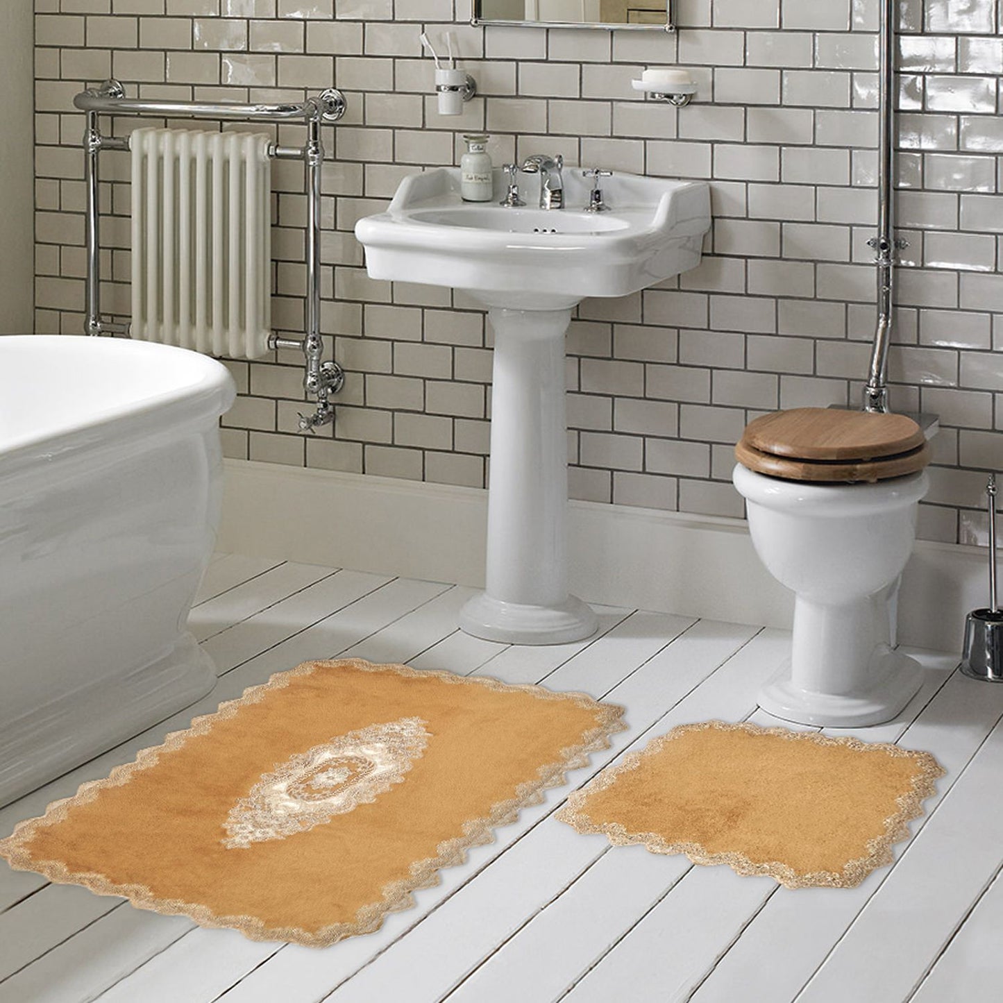Set kupaonskih prostirki (2 komada) Selonya D - Light Brown