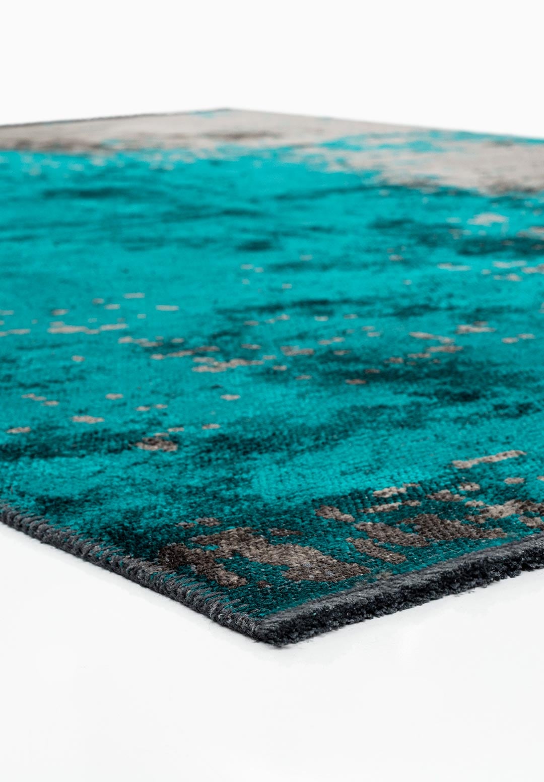 Tepih PAINT DARK TURQUOISE, 240 x 340 cm