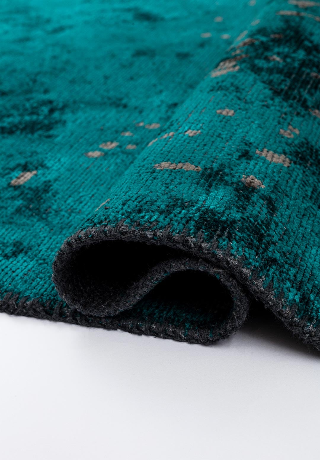 Tepih PAINT DARK TURQUOISE, 200 x 250 cm