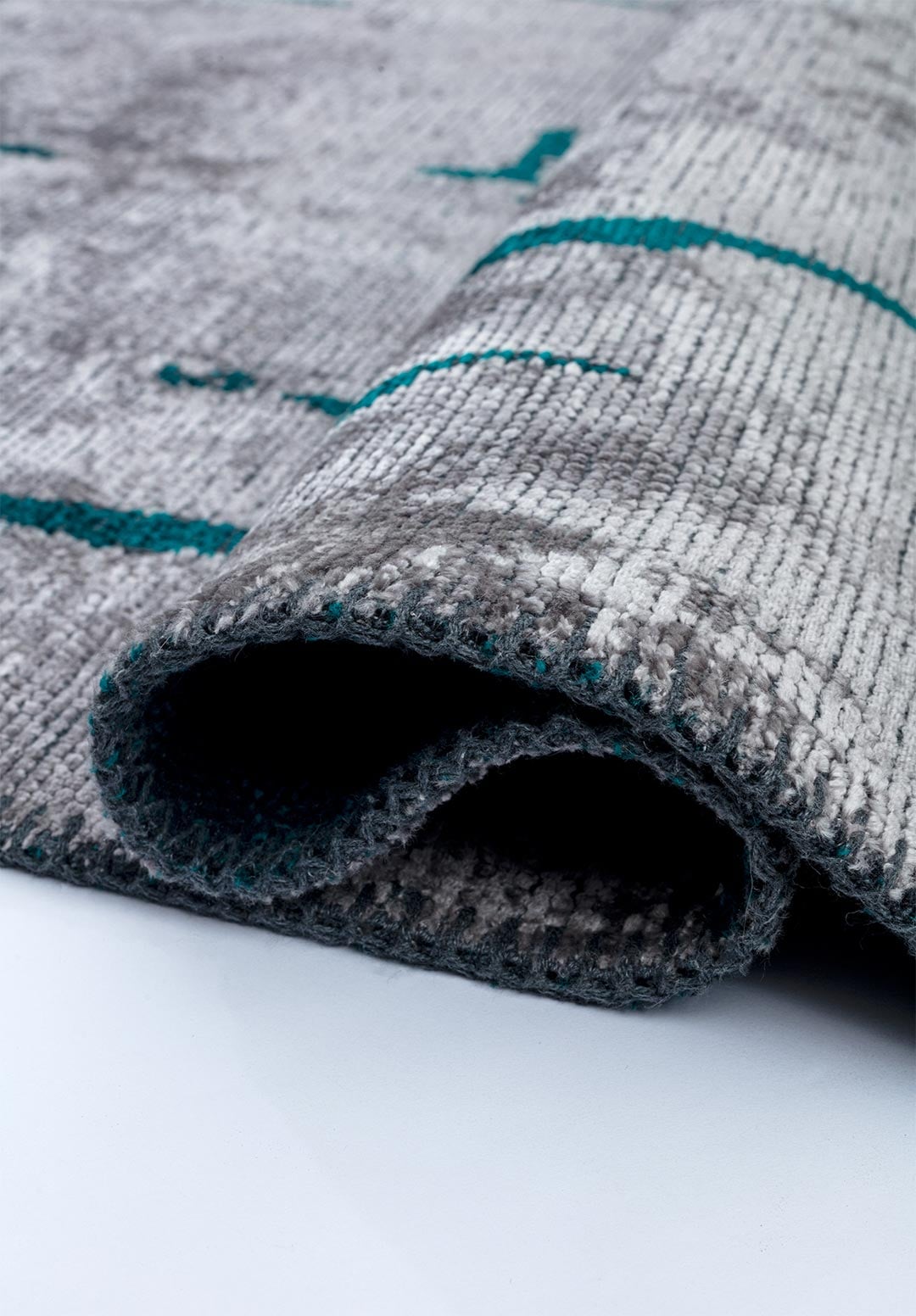 Tepih MARK DARK TURQUOISE, 200 x 250 cm