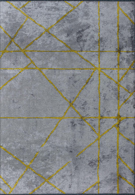 Tepih GRID LIGHT GREY, 200 x 250 cm