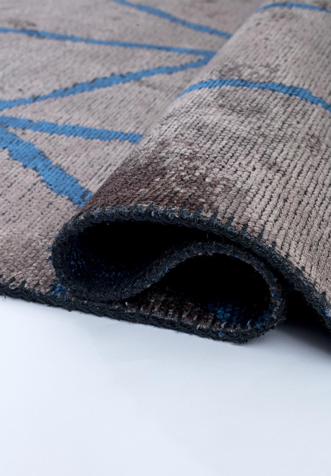 Tepih GRID DARK GREY, 240 x 340 cm