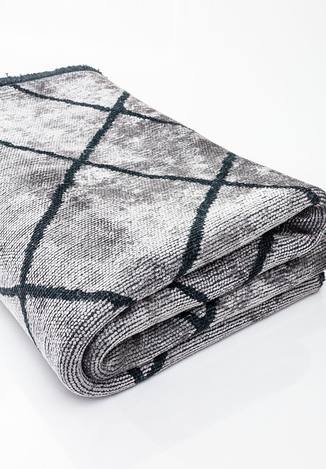 Tepih MOROCCAN MATTE BLACK, 200 x 250 cm