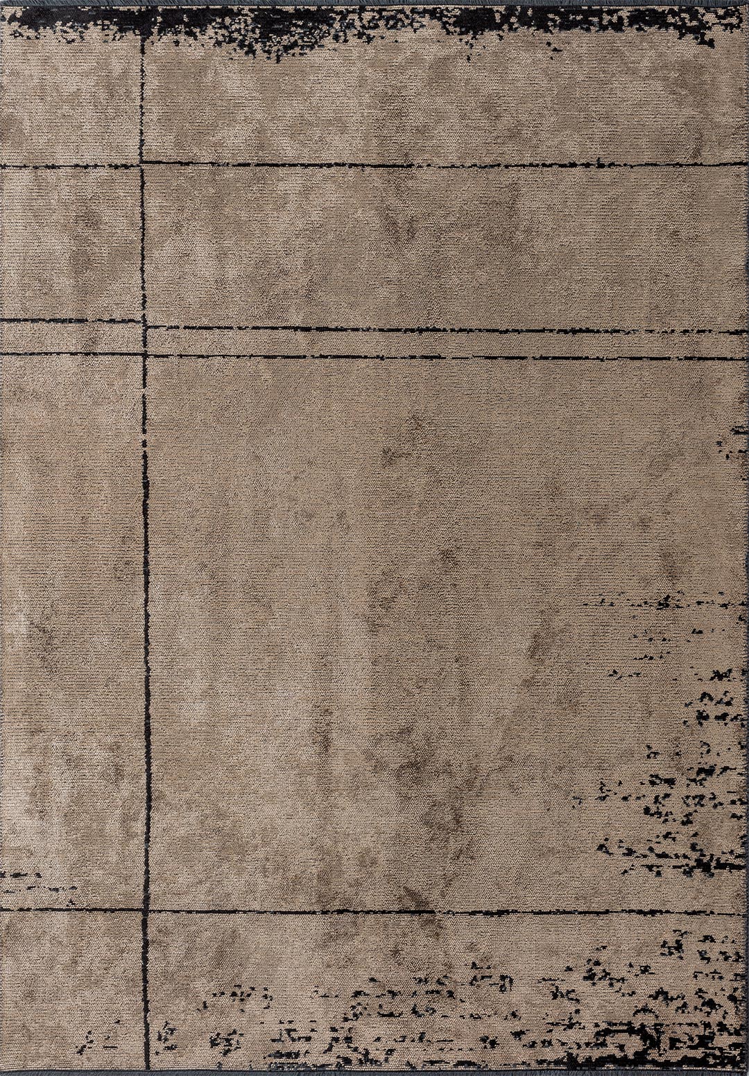 Tepih BARBER BLACK, 200 x 250 cm