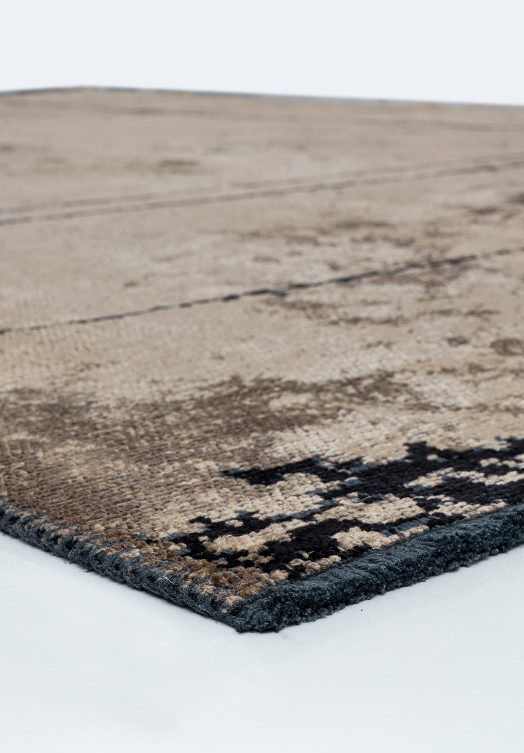 Tepih BARBER BLACK, 200 x 250 cm