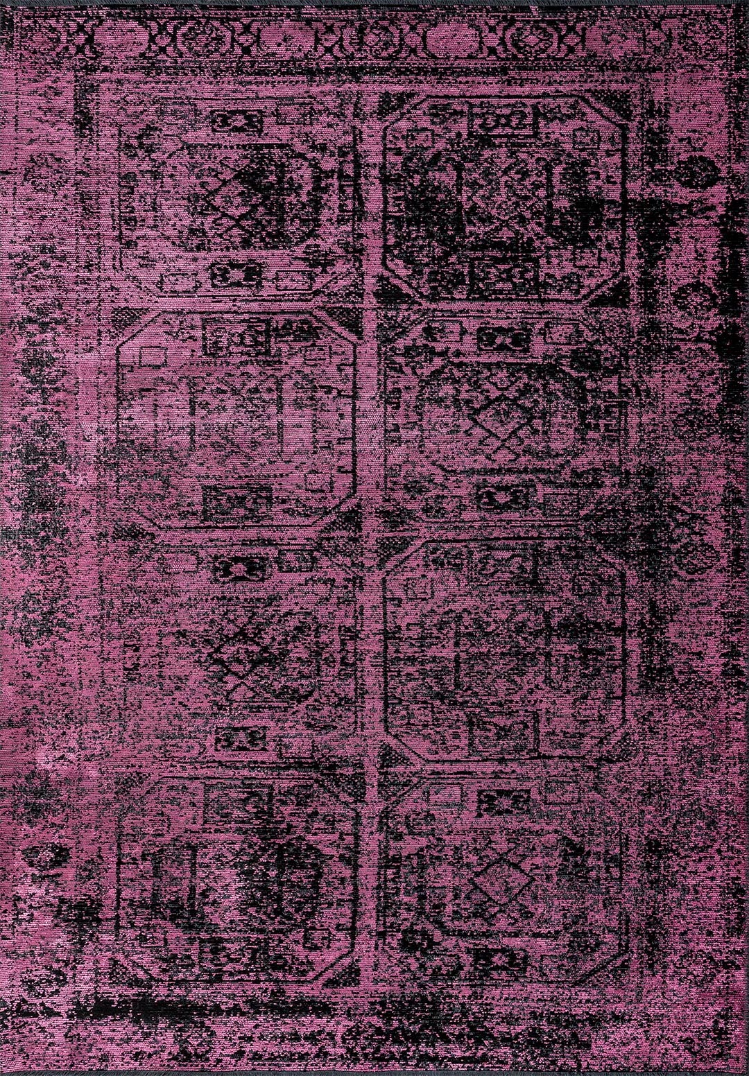 Tepih TILE BLACK, 240 x 340 cm
