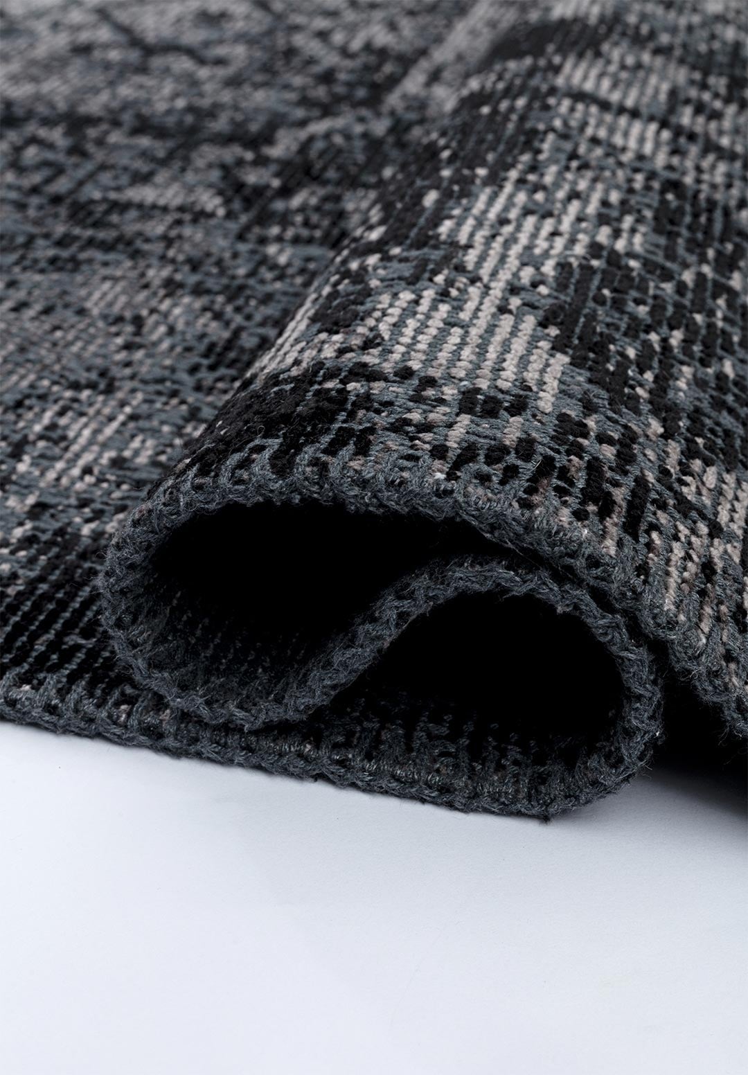 Tepih TILE BLACK, 200 x 300 cm