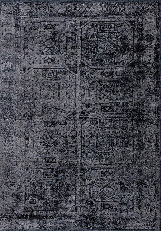Tepih TILE BLACK, 200 x 250 cm