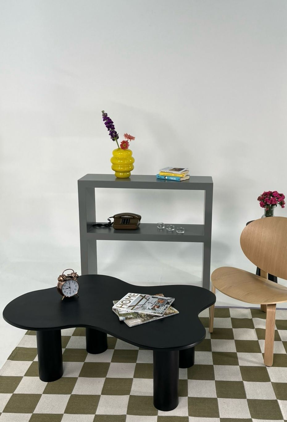 Klub stol 544, crni