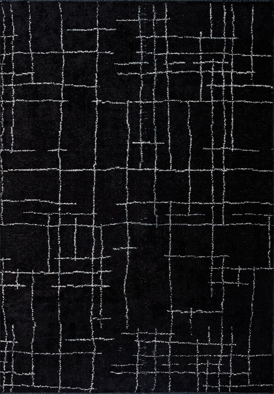 Tepih DENT BLACK, 200 x 300 cm