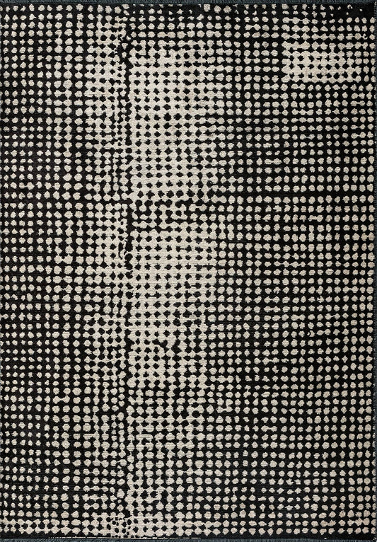 Tepih DOTS BLACK, 200 x 250 cm