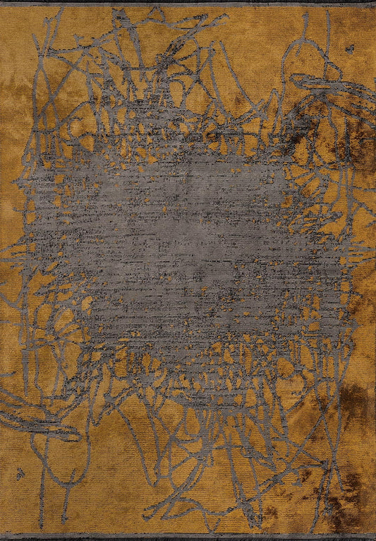 Tepih SPLASH MUSTARD, 200 x 300 cm