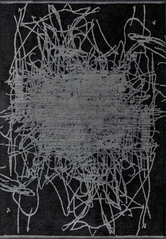 Tepih SPLASH BLACK, 200 x 250 cm