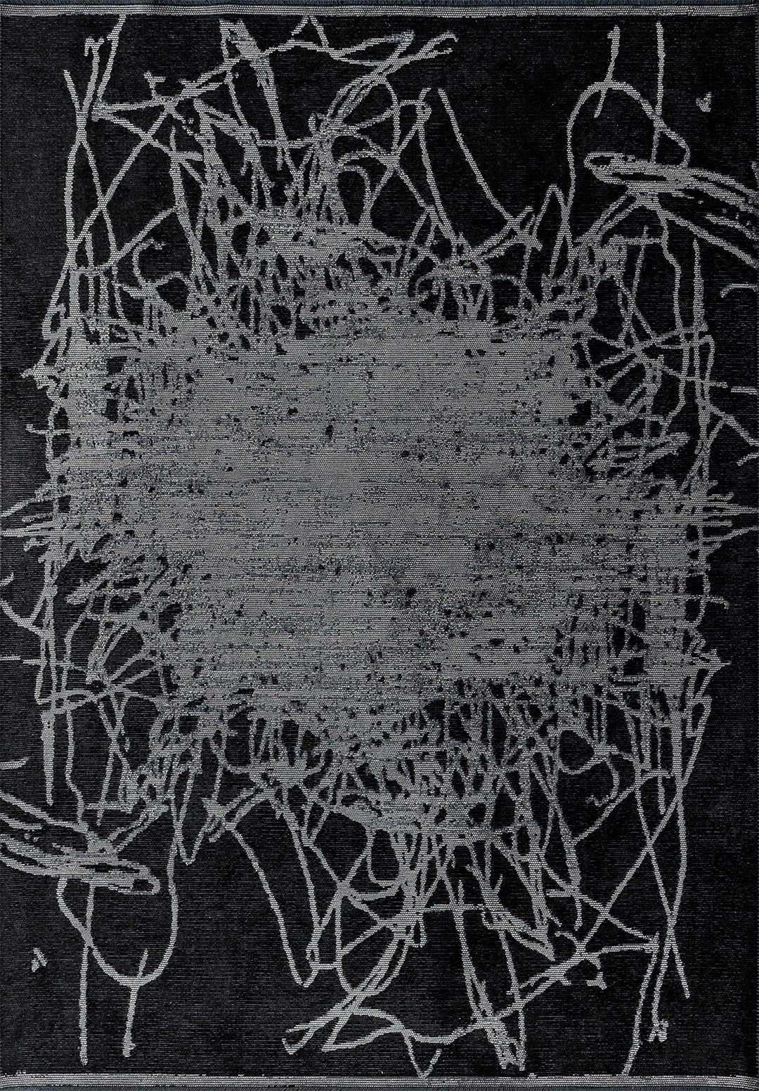 Tepih SPLASH BLACK, 240 x 300 cm