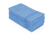 Set ručnika ALANA, 30 × 50 cm, 6 komada, dugine boje – plavi
