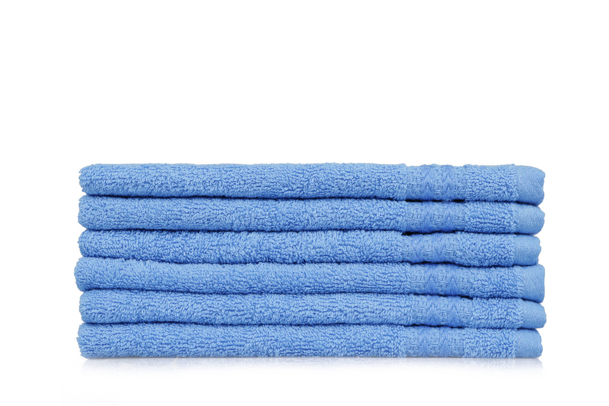 Set ručnika ALANA, 30 × 50 cm, 6 komada, dugine boje – plavi