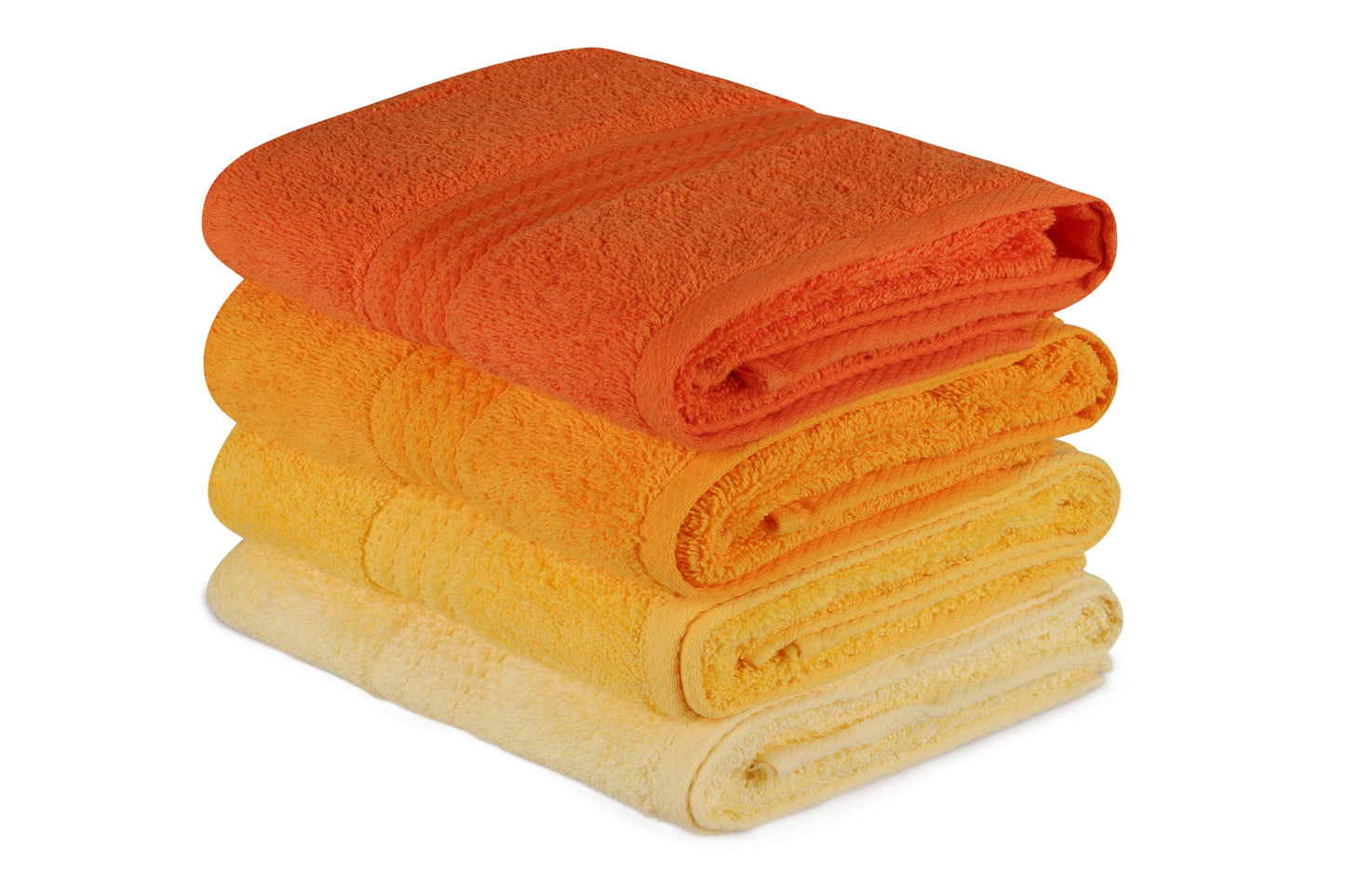 Set ručnika BELLA, 50*90 cm, 4 komada, Rainbow - Yellow