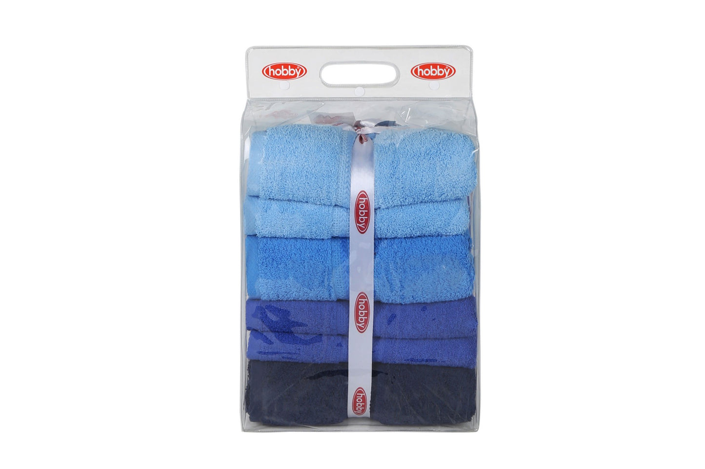 Ručnik  Rainbow plavi set 4 komada u poklon kutiji , Rainbow - Blue