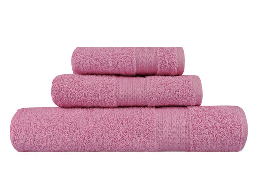 Set ručnika PINK, u poklon kutiji, 3 komada, Rainbow - Pink