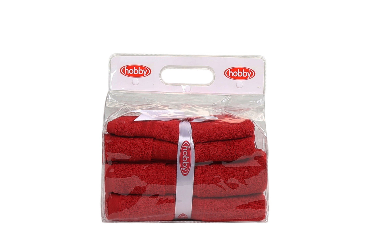 Set ručnika RED, u poklon kutiji, 3 komada, Rainbow - Red