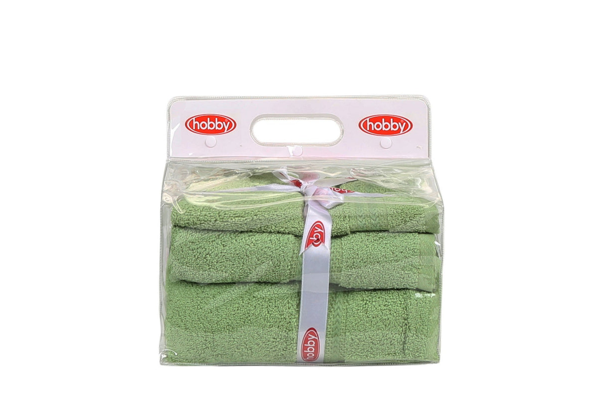 Set ručnika GREEN, u poklon kutiji, 3 komada, Rainbow - Green