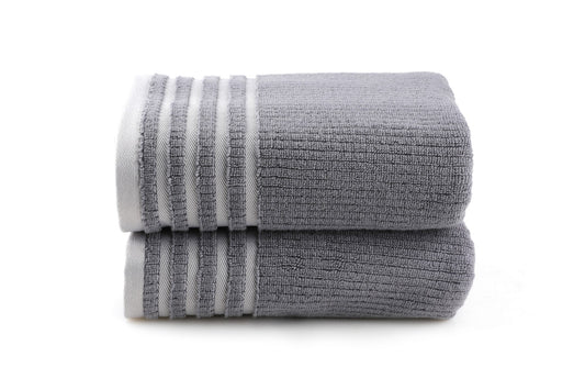 Set ručnika za kupanje (2 komada) Mayra - Dark Grey
