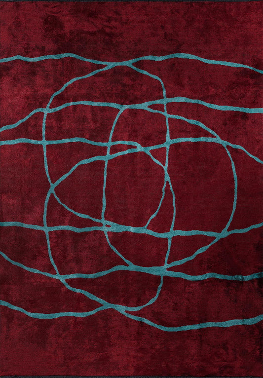 Tepih ROPE TURQUOISE, 200 x 300 cm