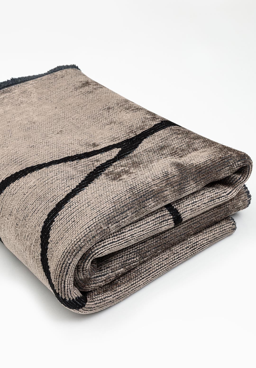 Tepih ROPE BLACK, 200 x 250 cm