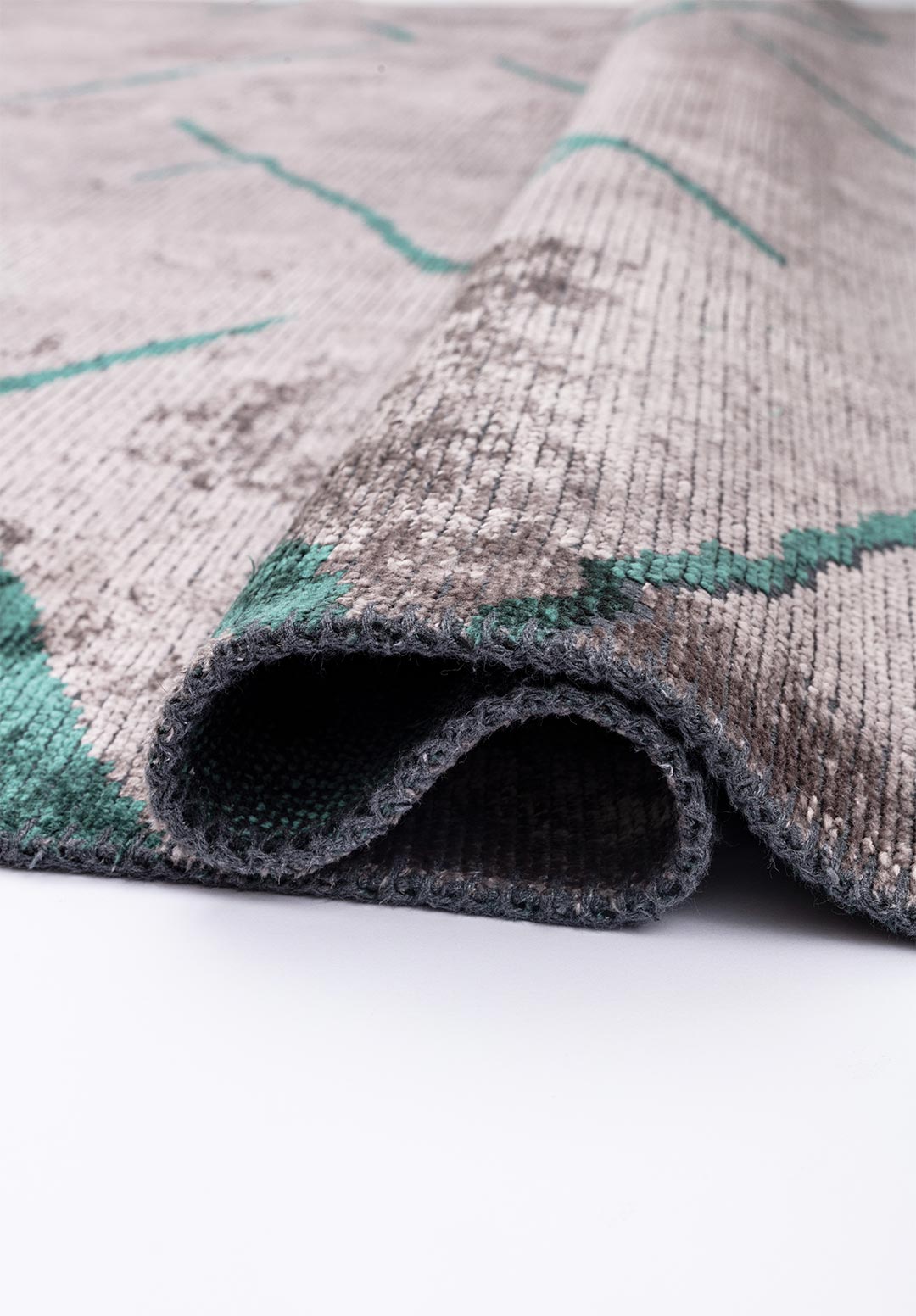 Tepih WAVE DARK GREEN, 200 x 250 cm