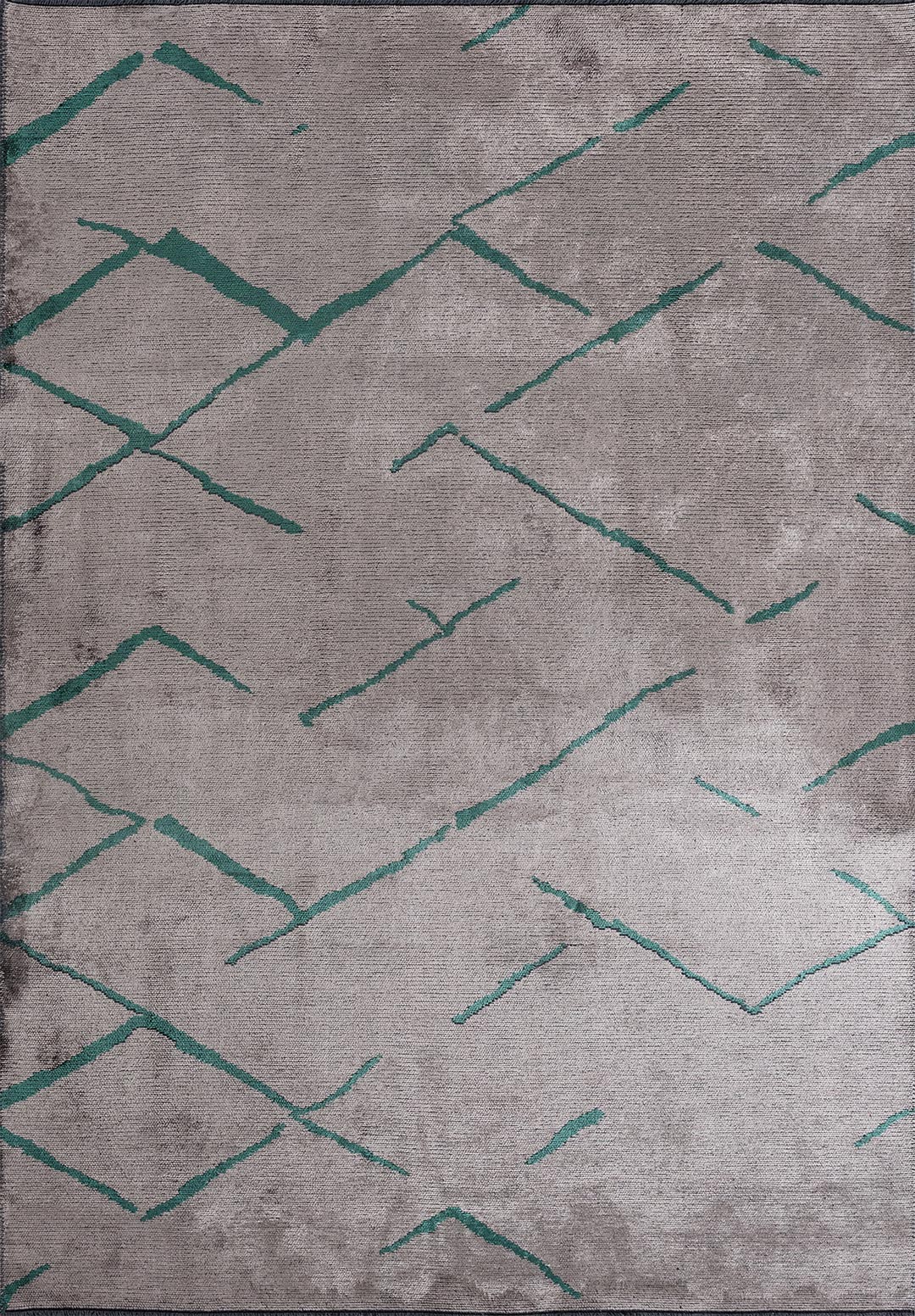 Tepih WAVE DARK GREEN, 200 x 250 cm