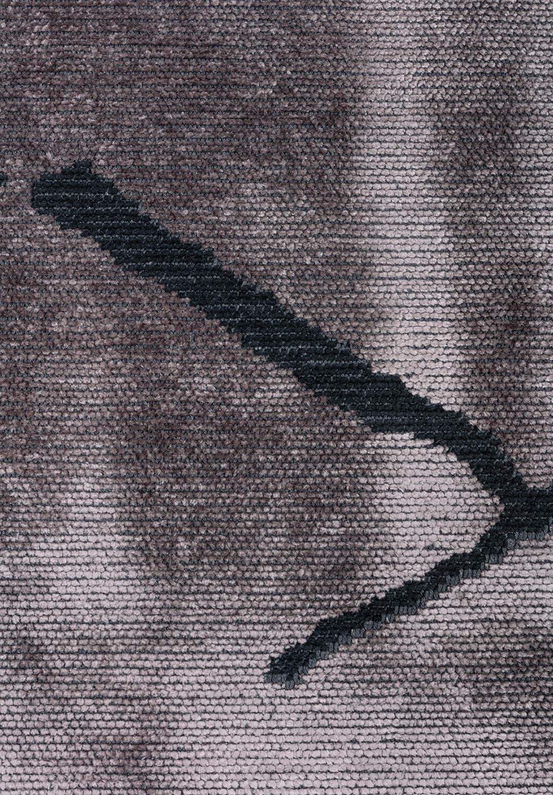 Tepih WAVE MATTE BLACK, 200 x 250 cm