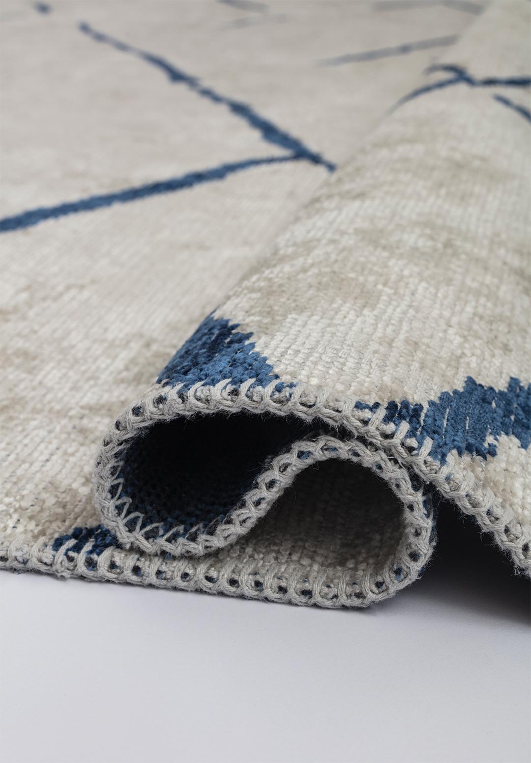 Tepih WAVE NAVY BLUE, 240 x 300 cm