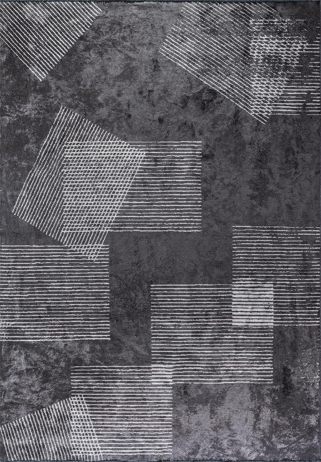 Tepih MATRIX CHARCOAL, 240 x 340 cm