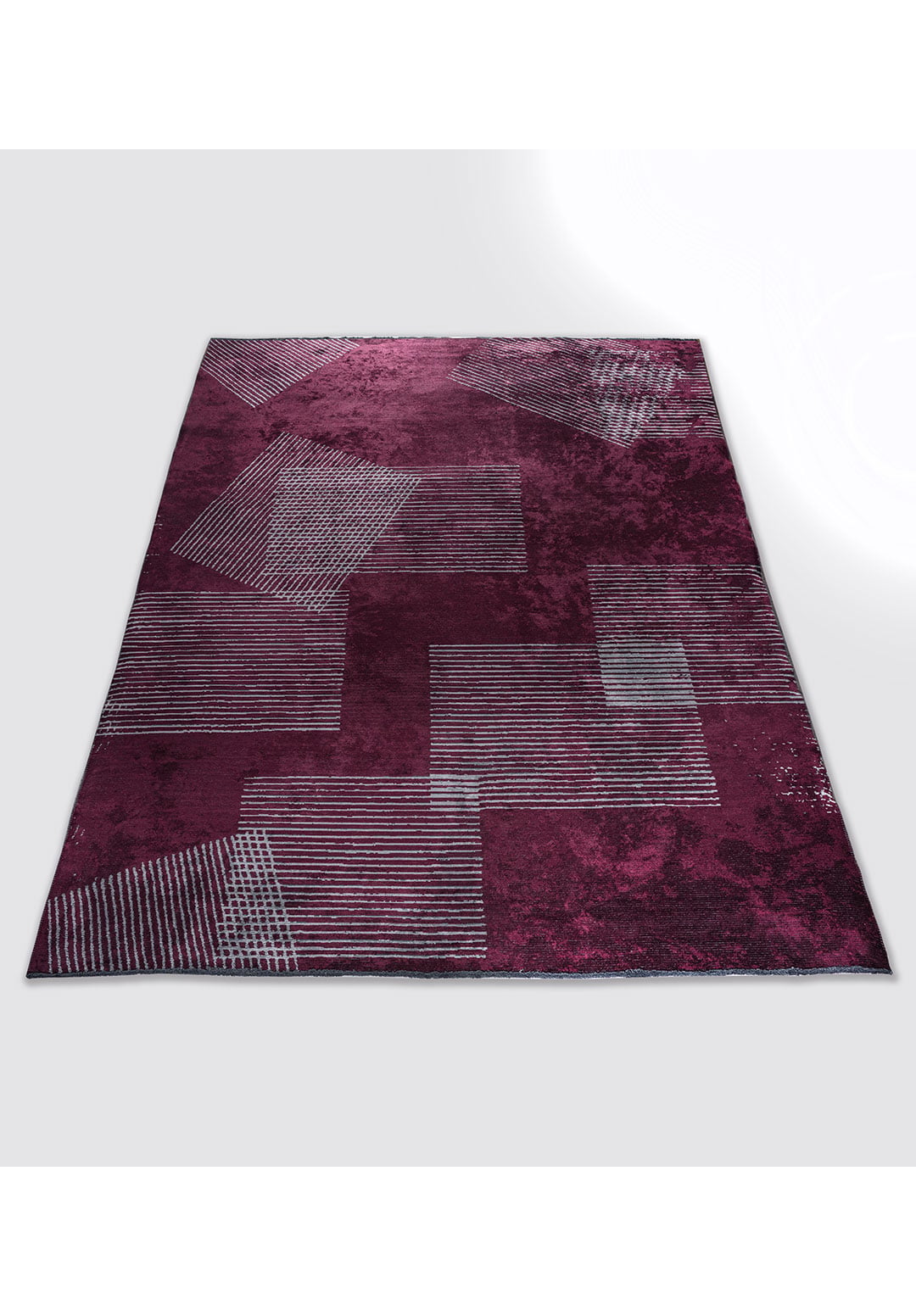 Tepih MATRIX DARK DAMSON, 240 x 340 cm