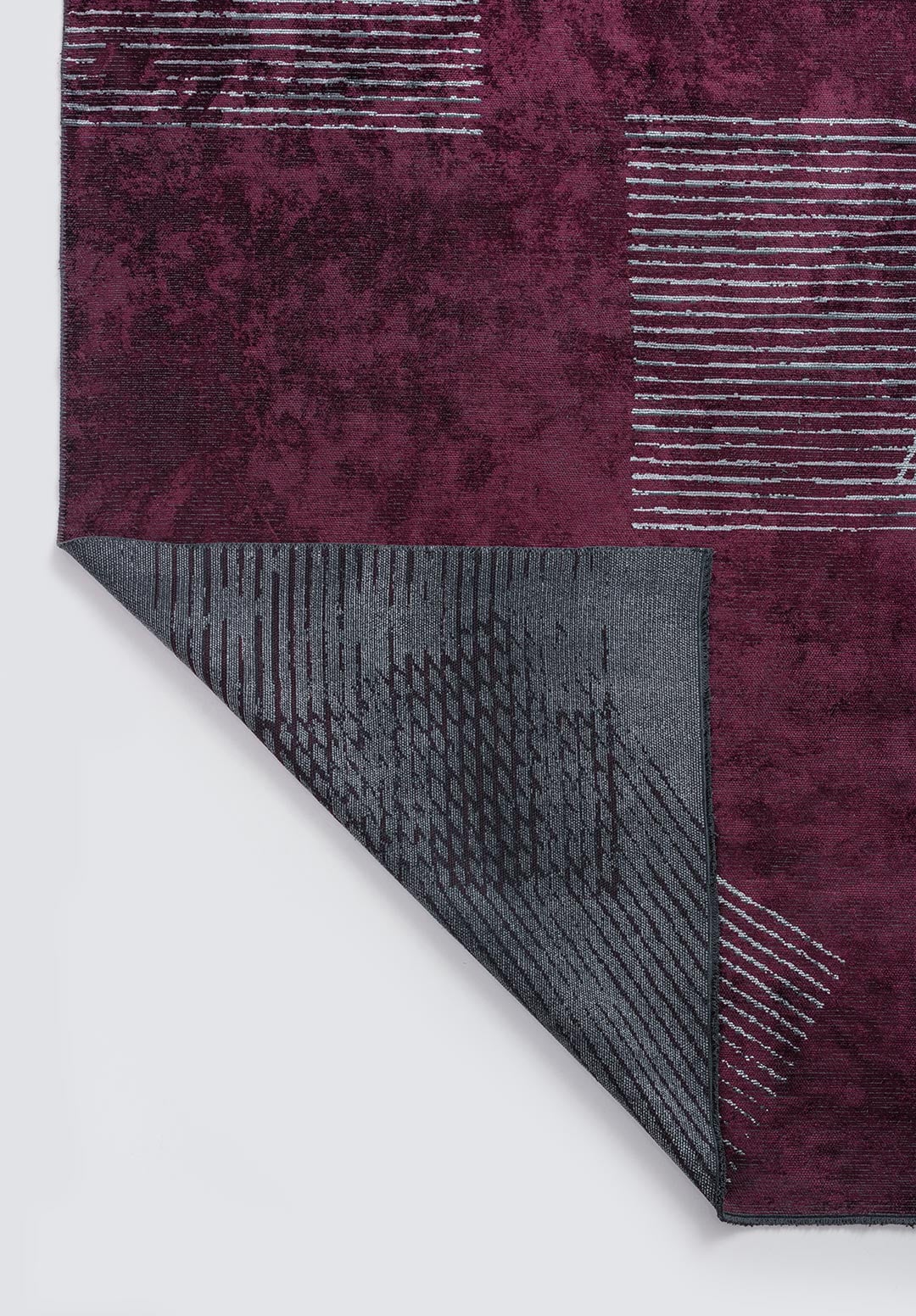 Tepih MATRIX DARK DAMSON, 160 x 230 cm