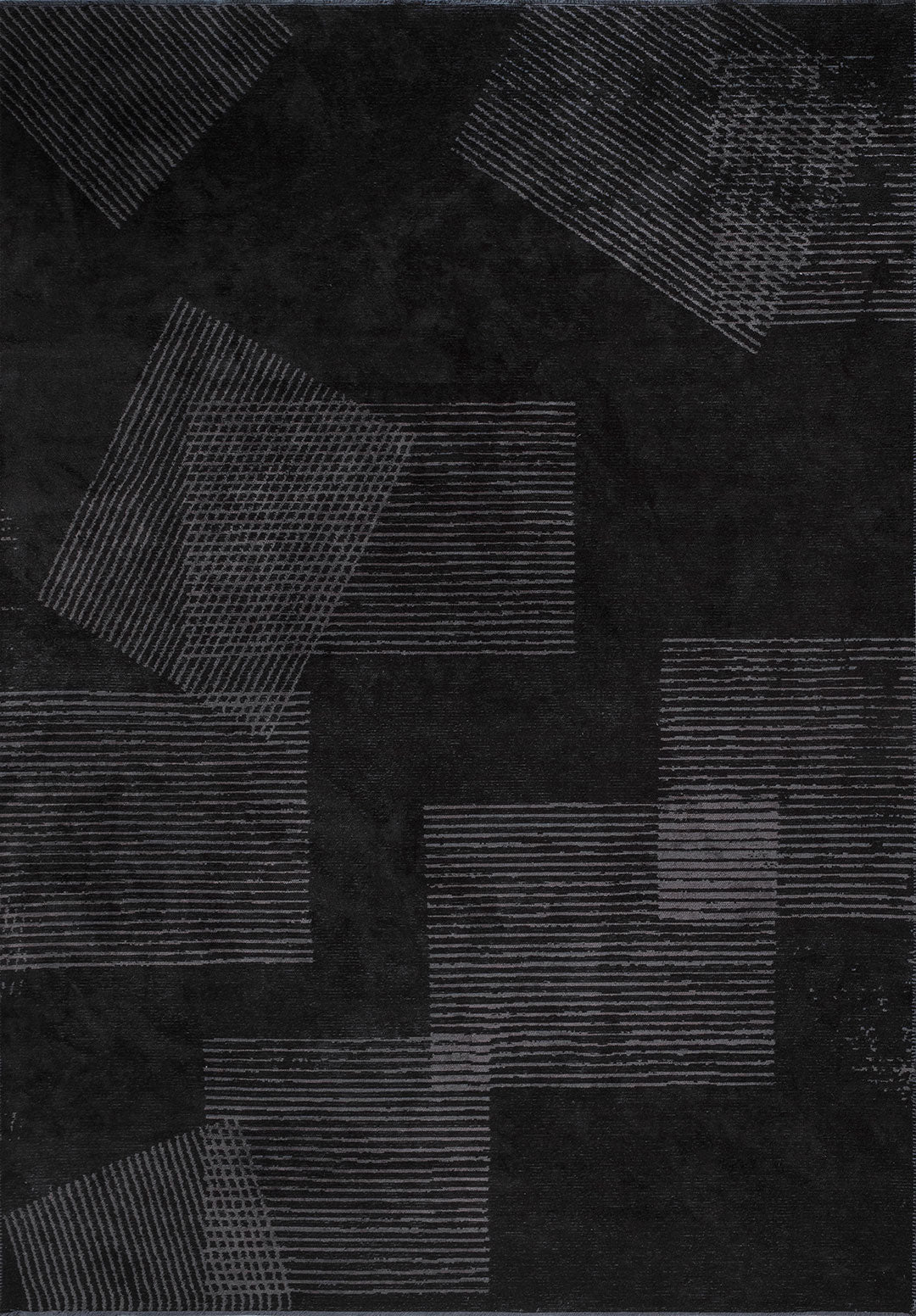 Tepih MATRIX BLACK, 240 x 340 cm