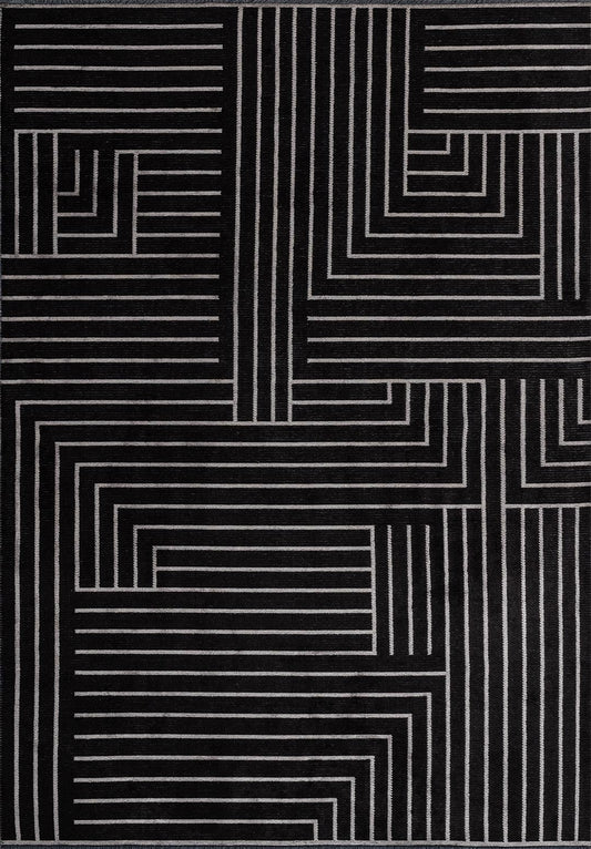 Tepih TRAP LIGHT GREY, 200 x 250 cm