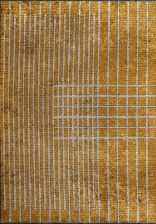 Tepih PLAID MUSTARD, 200 x 250 cm